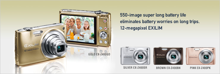 EX-Z400 - STANDARD - Digital Cameras - CASIO EX-Z400 - STANDARD - Digital Cameras - CASIO
