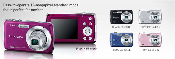 EX-Z35 - STANDARD - Digital Cameras - CASIO