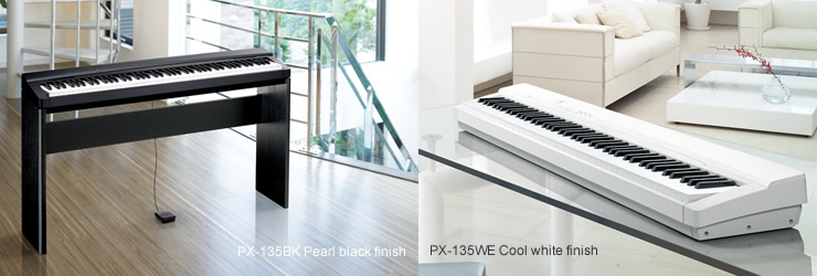 PX-135BK/WE - Privia Digital Pianos - Electronic Musical