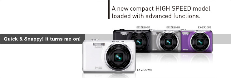 EX-ZR20 - HIGH SPEED - Digital Cameras - CASIO