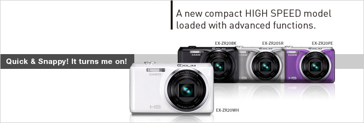 EX-ZR20 - HIGH SPEED - Digital Cameras - CASIO EX-ZR20 - HIGH SPEED - Digital Cameras - CASIO