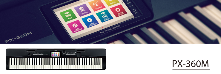 PX-360MBK - Privia Digital Pianos Electronic Musical - CASIO