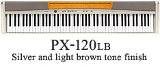 PX-120LB [Silver and light brown tone finish]