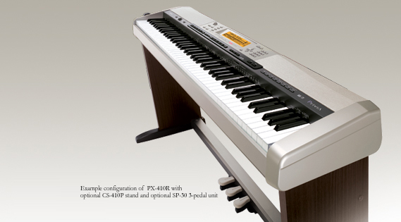 PX-410R - Privia Digital Pianos - CASIO