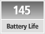 Battery Life Approx. 145 still images