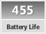 Battery Life Approx. 455 still images