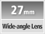 Wide-angle Lens 27mm
