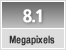 8.1 Megapixels
