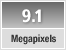 9.1 Megapixels