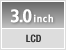 3.0inch LCD