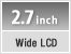 2.7inch Wide LCD