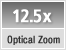 12.5x Optimal zoom