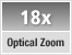 18X Optical Zoom