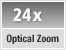 24X Optical Zoom