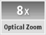 8X Optical Zoom