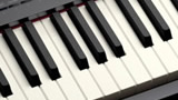 Mat finish keys for easier playability and an elegant touch