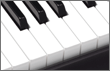 piano-style keyboard