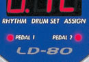 LIGHTING GUIDE SYSTEM: Drum pad indicators light to teach you how to play