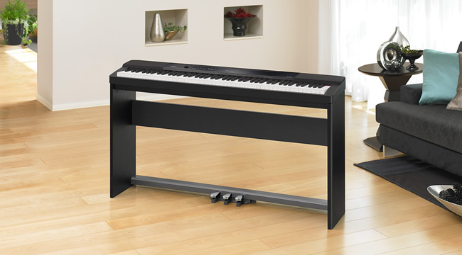 PX 150BK WE Appearance Privia Digital Pianos Electronic