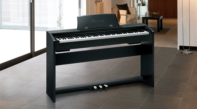 PX-735BK/WE/BN Appearance - Privia Digital Pianos - Electronic 