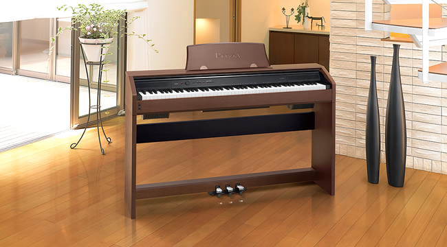 PX-750BK/WE/BN Appearance - Privia Digital Pianos - Electronic