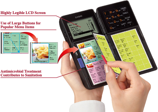 QF-R10 - Order Entry System - Cash Registers - CASIO