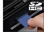 Slot de cartão de memória SD