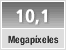 10,1 Megapíxeles