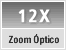 Zoom óptico de12X