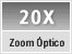 Zoom Óptico de 20X