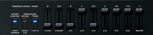 Drawbar Organ Function